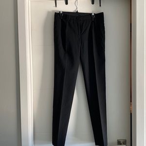 Club Monaco Wool Skinny Trouser Black Sz 0